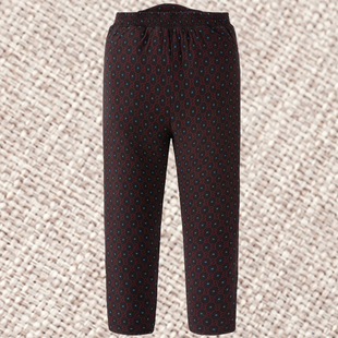 奶奶高腰深裆外穿棉裤 老人驼绒棉裤 保暖裤 加绒加厚特大码 女妈妈装