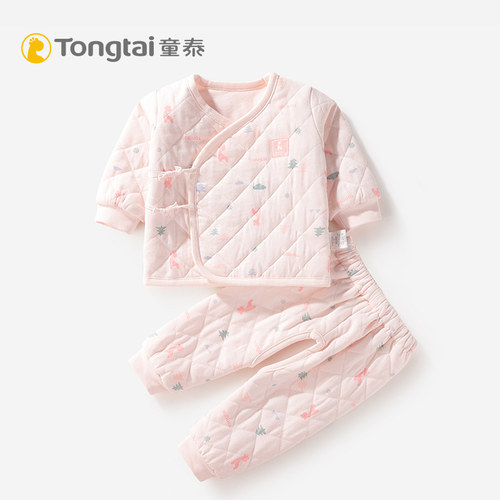 童泰清仓特价薄棉分体套装T94D1762秋冬