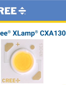 美国科锐Cree CXA1304高亮 大功率COB LED 光源 高亮led3-9W通用