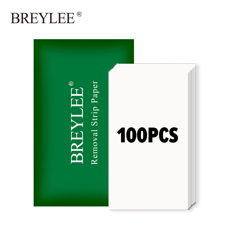 BREYLEE REMOVAL STRIP PAPER 黑头鼻膜纸100pcs 跨境