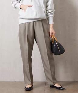 freaks store日潮百搭松紧腰纯色宽松小脚裤休闲裤哈伦裤女款长裤