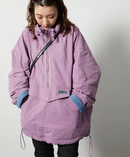 freaks store与oudoors春秋款防风摇粒绒宽松外套休闲夹克风衣纯