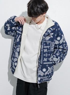 现货秒发FIRST DOWN REVERSIBLE BOA JACKET 男女双面穿夹克外套
