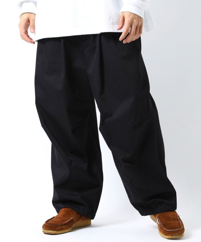 廓形宽松休闲男士涤棉涤棉长裤