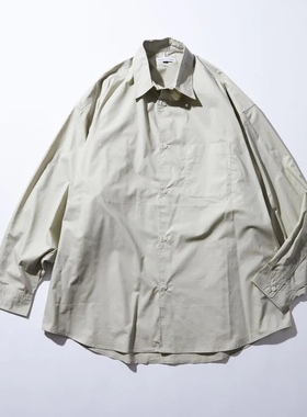 freaks store全棉25春秋宽松休闲长袖男士衬衣cityboy长青款廓形