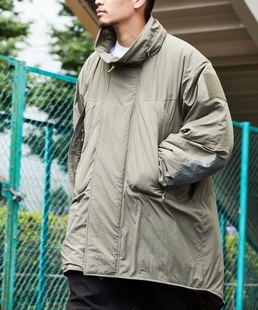 男士 与mmw合作23秋冬p棉保暖长款 休闲廓形棉服 store freaks