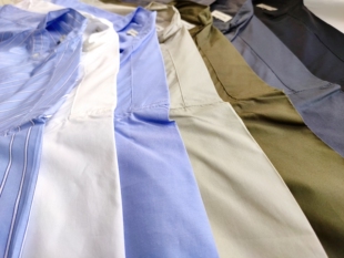 FREAKS STORE24新夏立领宽松轻薄纯棉半袖衬衫阔版日系休闲男衬衣