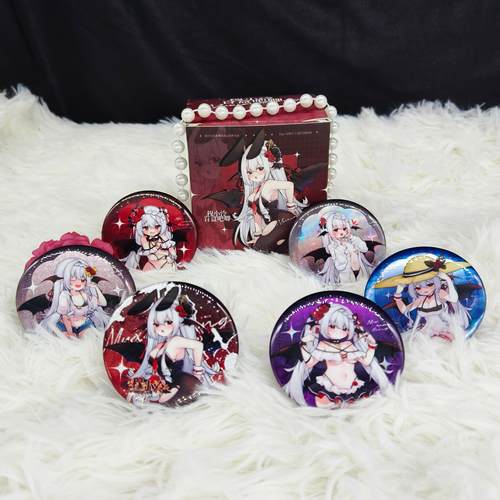 涩涩吸血鬼 兔女郎美少女盲盒徽章吧唧谷子 穆小泠4-01~03