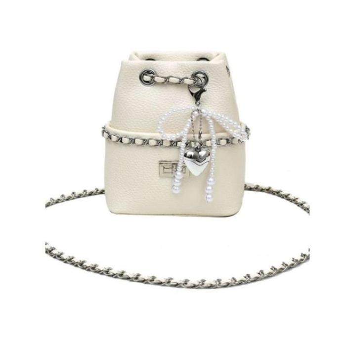 迷你小包包女式2025新款潮流行时尚高级质感单肩包链条斜挎水桶包,箱包皮具/热销女包/男包,胸包,淘宝优惠券,粉丝福利购,淘宝优惠卷