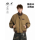 GCINIM401工装 风立领夹克男女宽松美式 复古外套设计感休闲羽绒服