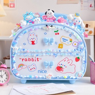 儿童女孩手工艺品diy自己做礼物收纳盒百宝箱女童制作玩具材料包