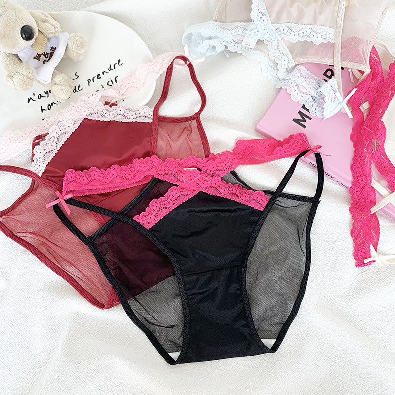 2025新款性感细带蕾丝内裤女士火辣情调高开叉纯棉裆纯欲三角裤,女士内衣/男士内衣/家居服,女三角裤,淘宝优惠券,粉丝福利购,淘宝优惠卷