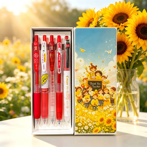 【教师节礼物】斑马百乐三菱红笔