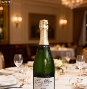 米其林同款 法国进口Pierre Péters皮埃尔皮特白中白香槟