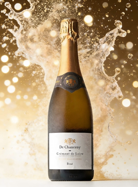 卢瓦尔联盟Cremant de Loire天然高泡传统法起泡酒半干白葡萄酒