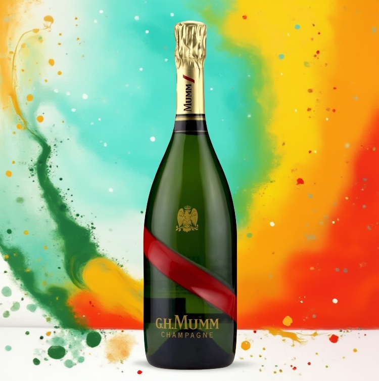 玛姆红带香槟GHMUMM起泡酒