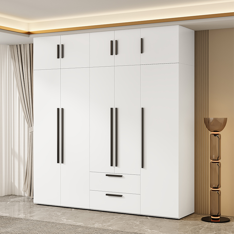 钢制衣柜家用出租房小户型带抽屉