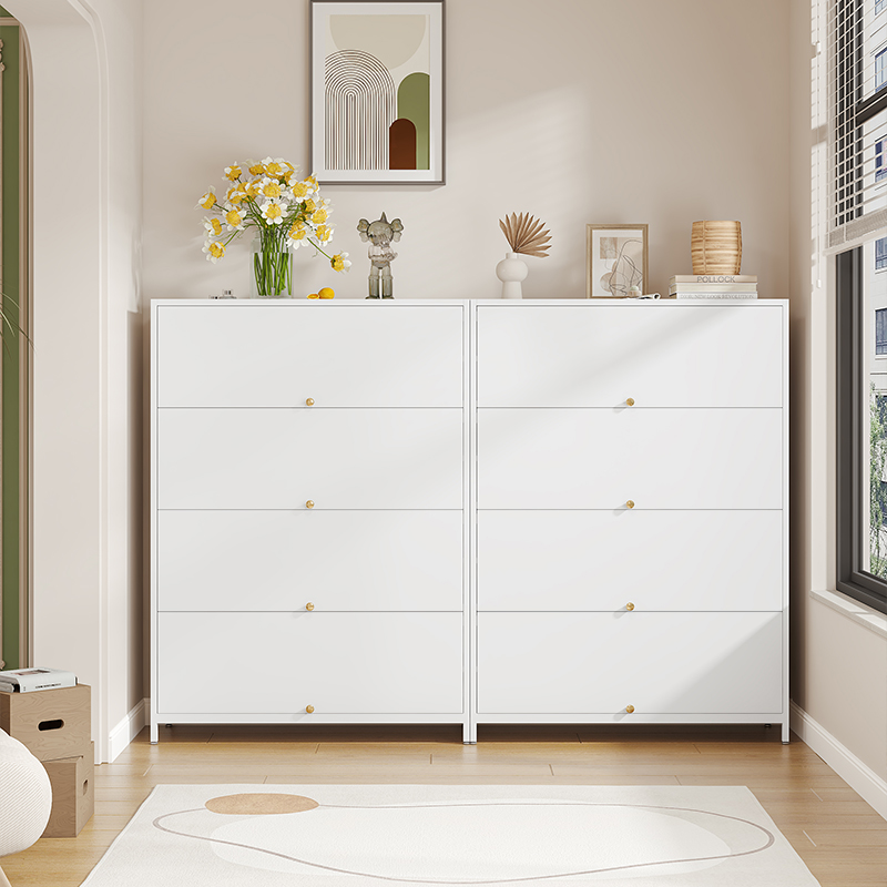 家用钢制置物收纳柜子卧室阳台