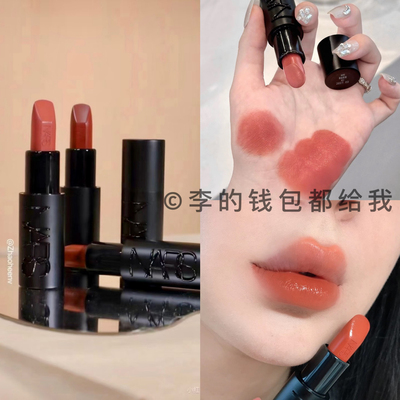 深唇友好！Nars/纳斯2024夏季敢欲唇膏口红802 /805 黑圆管柔雾