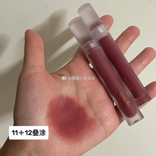 MUDE哑光唇釉soft 无补 特价 blur 韩国新品 tint01