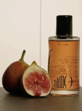 微醺荷尔蒙！ANILLO威士忌无花果身体油保湿滋润舒缓留香100ml