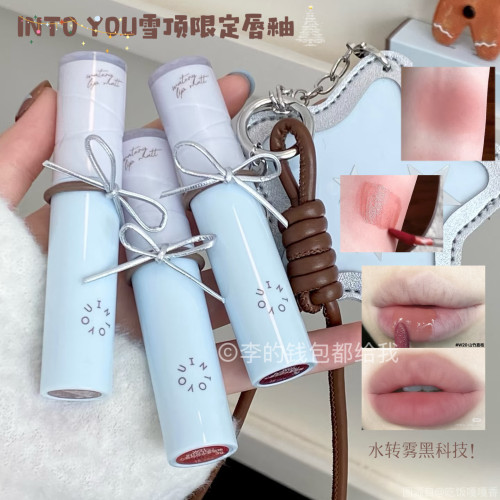双旦限定！INTO YOU水雾唇釉intoyou哑光丝绒口红女秋冬持久自然