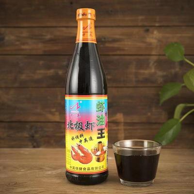 北极虾油王500ml/瓶中英虾油火锅蘸料提味提鲜调料泰式风味调味料