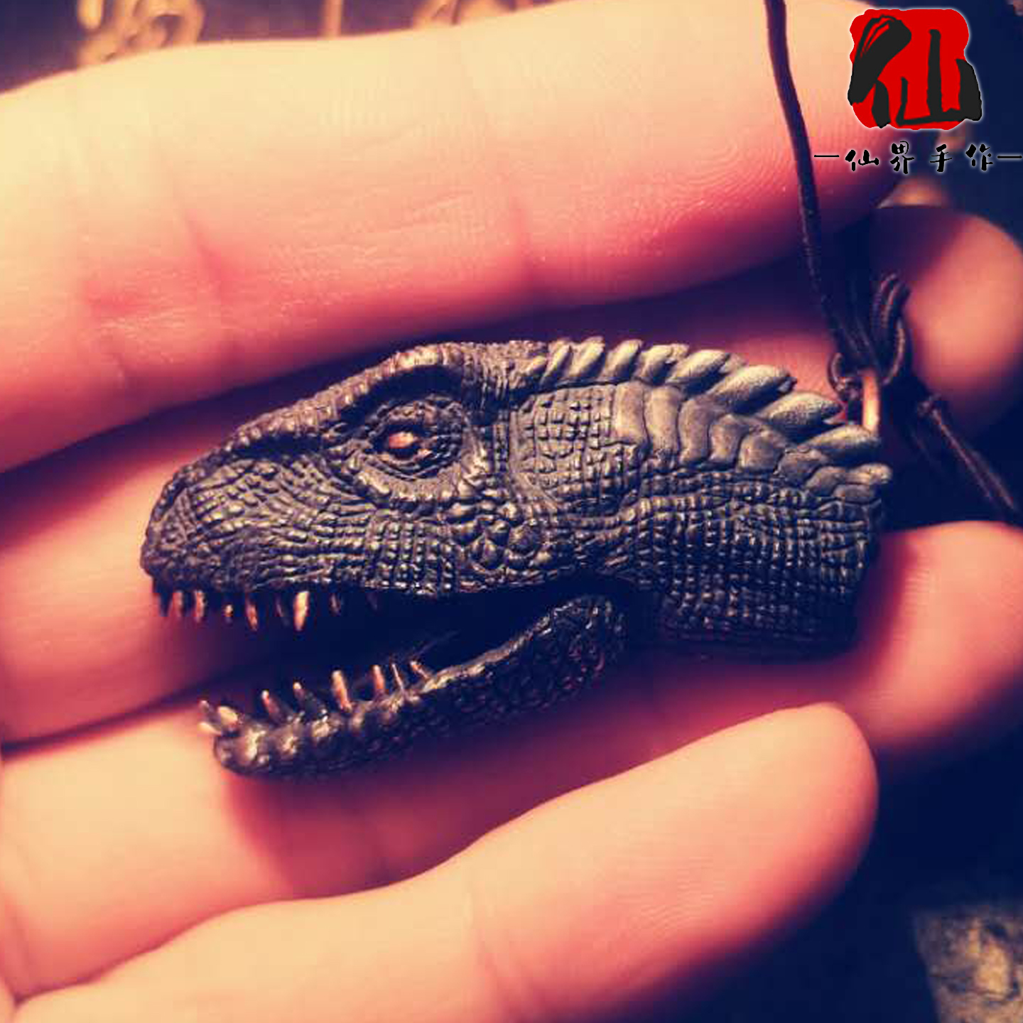 原创纯手工制作霸气个性s925吊坠