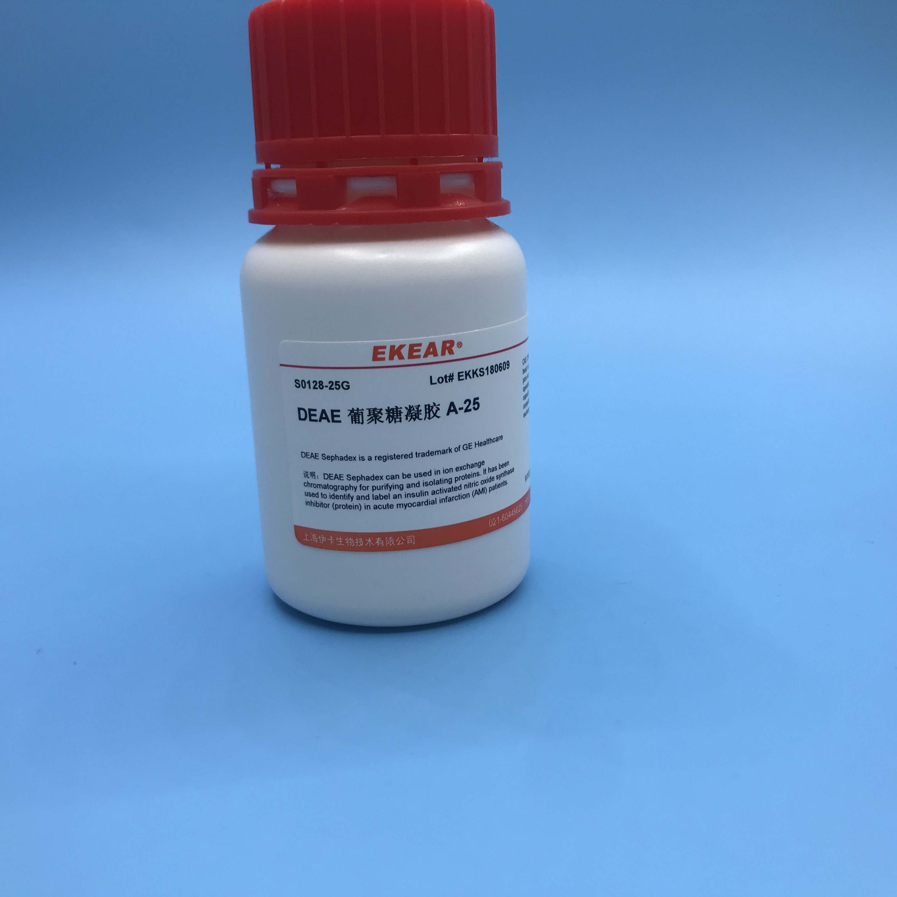 科研用品 DEAE葡聚糖凝胶 A-25/DEAE Sephadex A-25, 100克