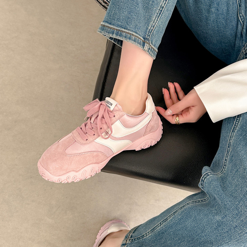 新款厚底学院风德训鞋百搭