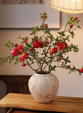 中式侘寂风花瓶摆件客厅装饰品