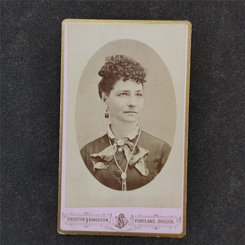 CDV 1854-1870年  vintage  欧洲古董照片 蛋白银盐相片 女士