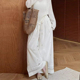 仙女长裤 孕妇裤 外穿阔腿裤 猪鼻扣烧花镂空亚麻休闲裤 子夏春秋薄款