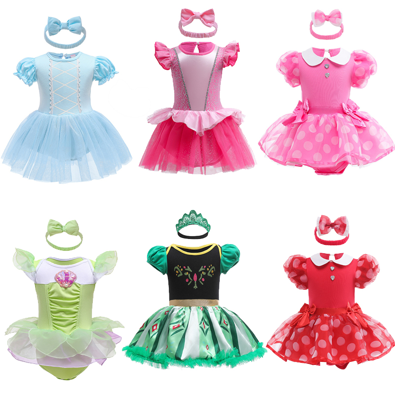 女童婴幼儿连体哈衣爬服摄影周岁