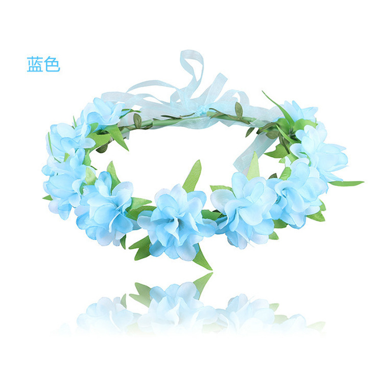 发箍海边度假饰品儿童仿真丝带图片
