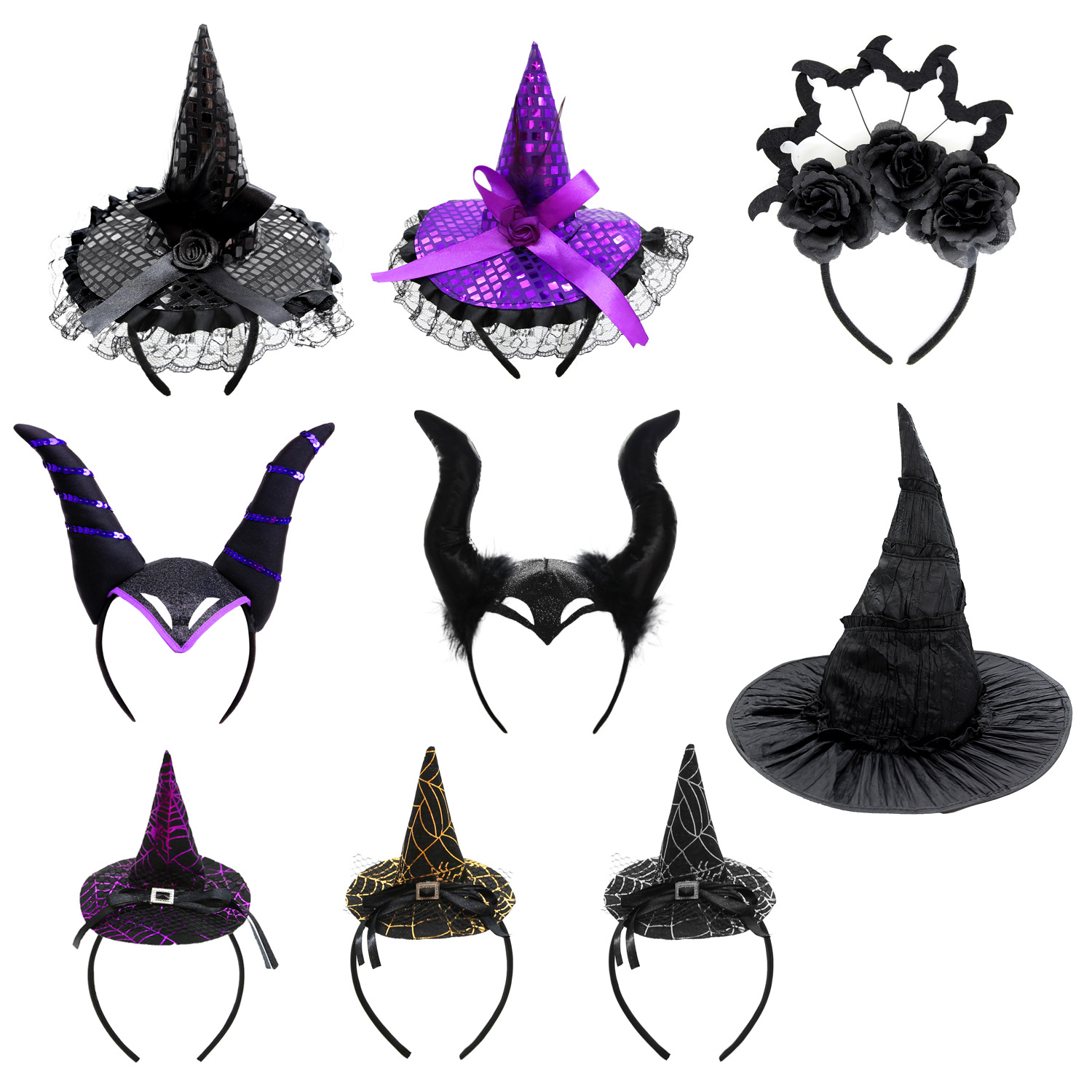 万圣节南瓜派对化妆舞会头饰发箍