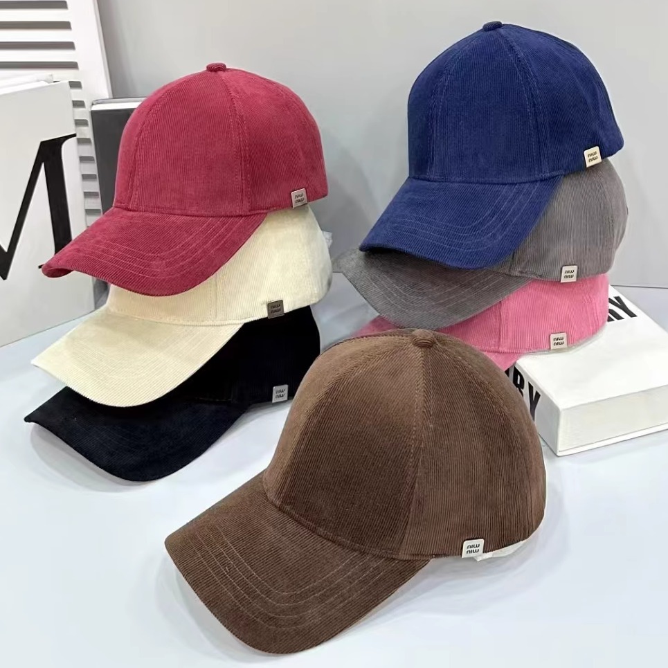 棒球帽逛街休闲女秋冬硬顶鸭舌帽