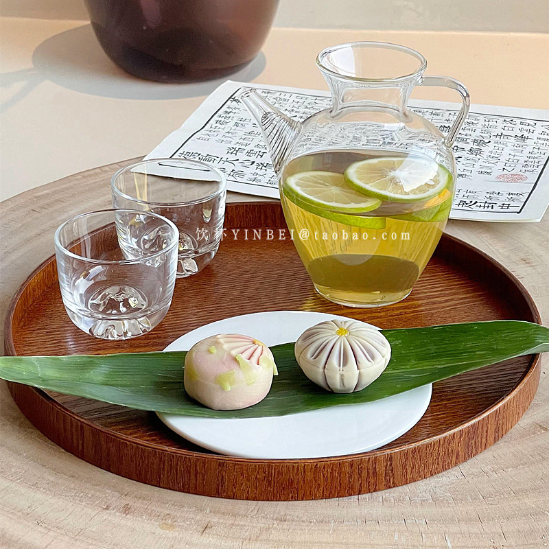 日式简约玻璃水果茶壶