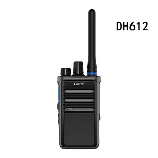 商用对讲机 Caltta 中兴高达 DH612 远距离酒店工地手台 数模兼容