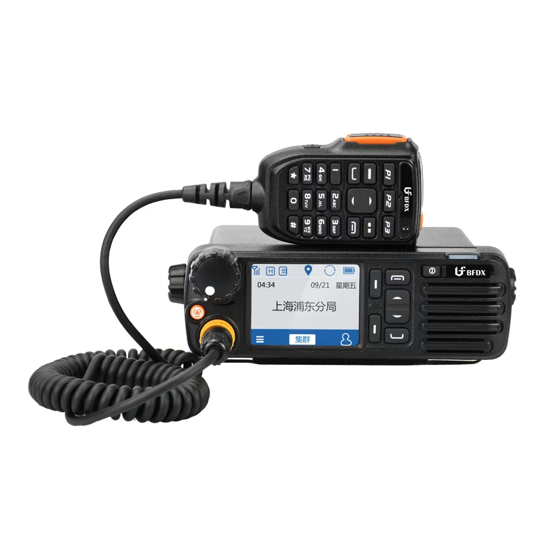 BFDX北峰BF-TM950数字车载台PDT/DMR集群电台消防对讲机中转台