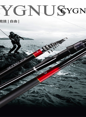 达瓦 矶竿CYGNUS CS 19款碳素超轻半斜导环海钓矶钓竿手海两用杆