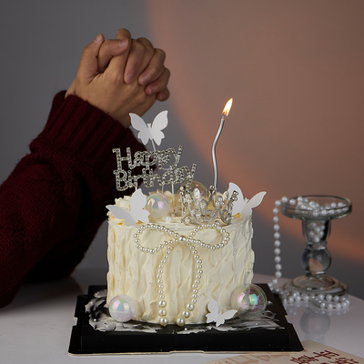 公主女神节蛋糕装饰钻石插件