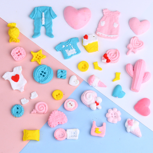 迷你BABY婴儿宝宝衣服婴儿小袜子纽扣硅胶翻糖巧克力蛋糕烘焙模具