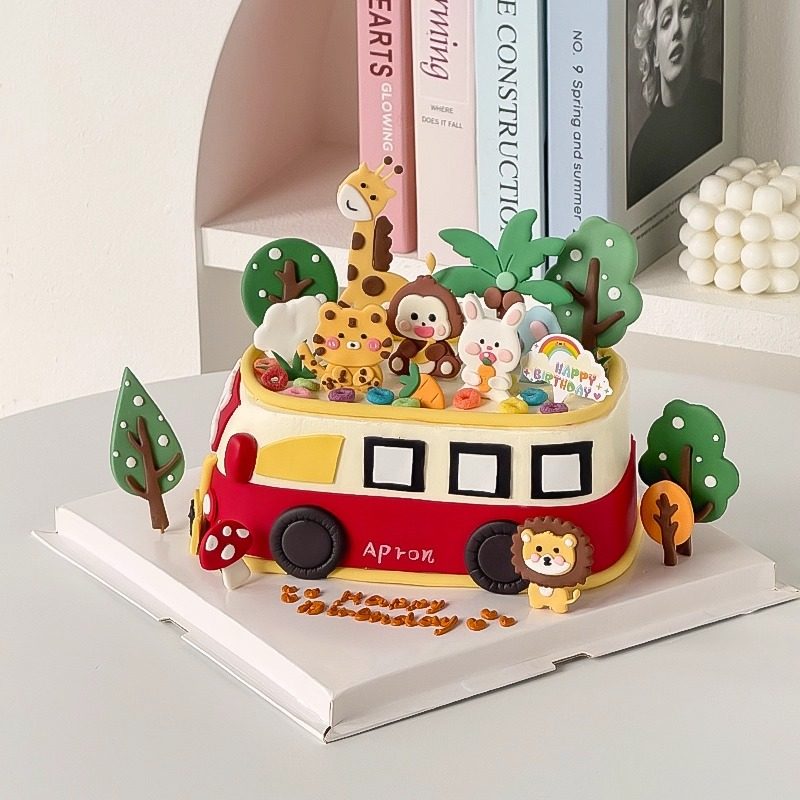 糖堡森林动物树林翻糖切模猴子长颈鹿兔子老虎生日蛋糕硅胶模具w,厨房/烹饪用具,烘焙模具,淘宝优惠券,粉丝福利购,淘宝优惠卷