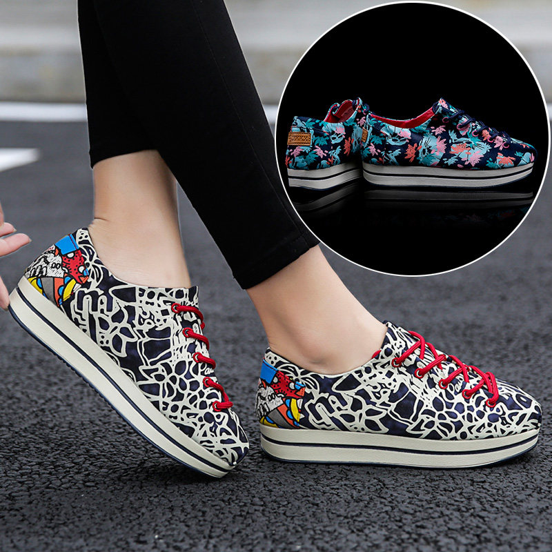 Spring new pattern The thickness of the bottom canvas shoe Korean Edition student Versatile Cloth shoes Casual shoes Frenum Lazy manin the Women's Shoes, Canvas shoes  category - from Buy2taobao.com to provide professional Taobao agent buy service