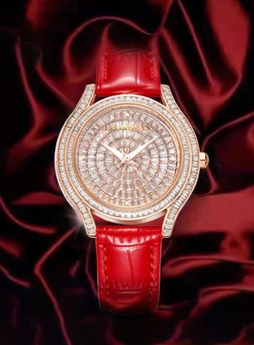 列奥尼达leonidas手表女士防水石英表皮带直播爆款