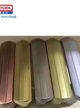 第吉尔keylock指纹密码锁后把手内把手红古铜U型手柄