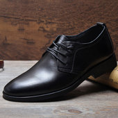 47男鞋 断码 加大号皮鞋 男商务休闲真皮透气45男软底46正装 包邮 男式