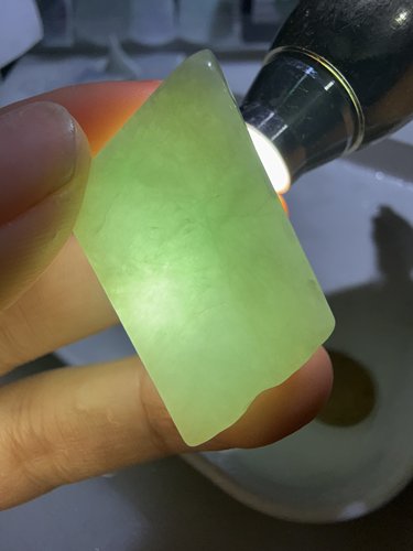 O366实物如图天然缅甸翡翠A货边角料保真保A假一罚三