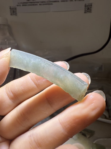 C1860糯冰天然缅甸翡翠A货边角料保真保A假一罚三详情有尺寸
